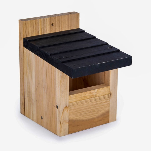 Ark Cedar Bird Nest Box - Open Fronted